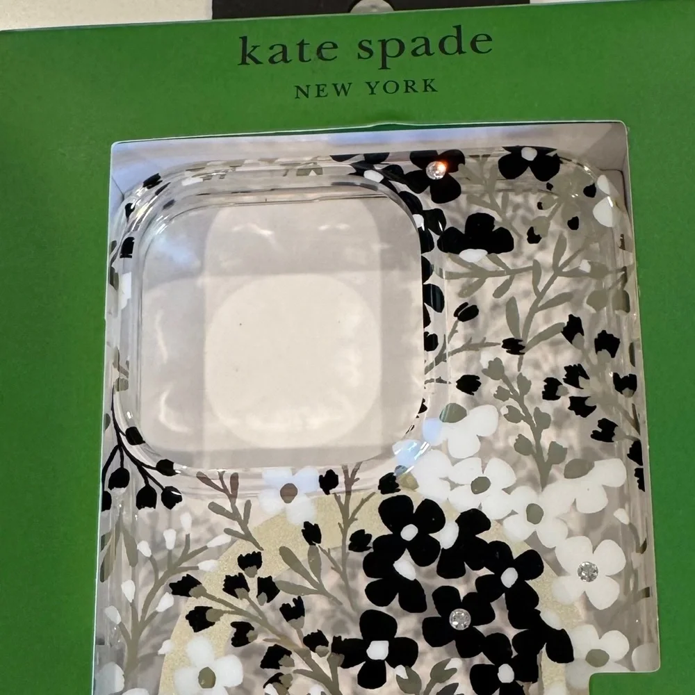 Kate Spade New York Floral MagSafe iPhone 15 Pro Case